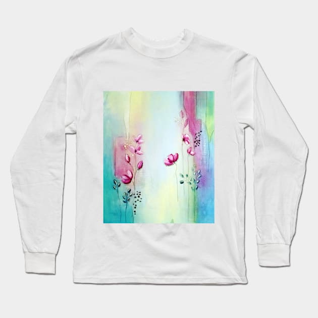 tenderness Long Sleeve T-Shirt by Design-Arte